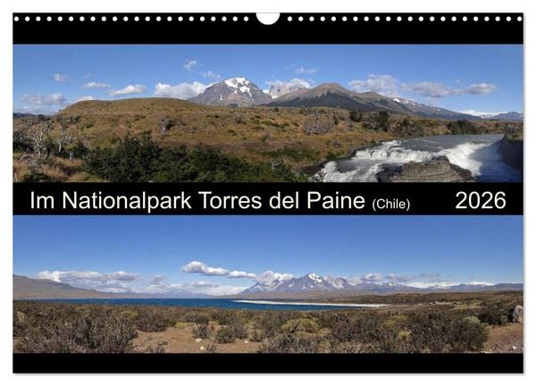 Produktbild: Im Nationalpark Torres del Paine (Chile) (Wandkalender 2026 DIN A3 quer), CALVENDO Monatskalender