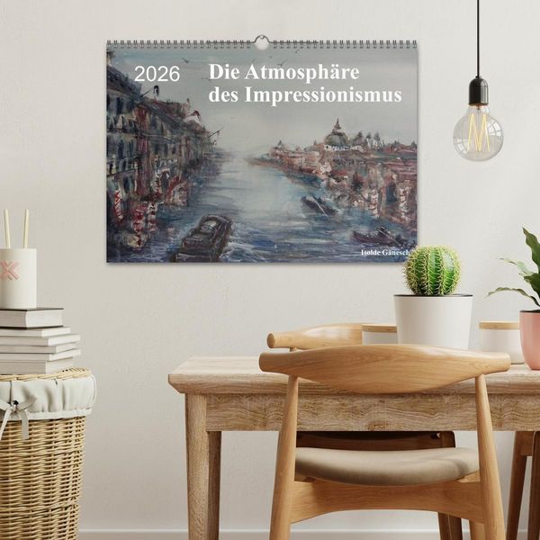 Produktbild: Die Atmosph&auml;re des Impressionismus (Wandkalender 2026 DIN A3 quer), CALVENDO Monatskalender