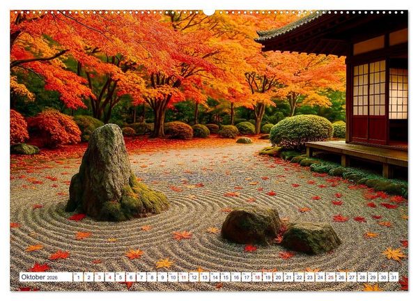 Produktbild: Typisch Japan. Wahrheiten und Klischees &uuml;ber die Japaner (hochwertiger Premium Wandkalender 2026 DIN A2 quer), Kunstdruck in Hochglanz