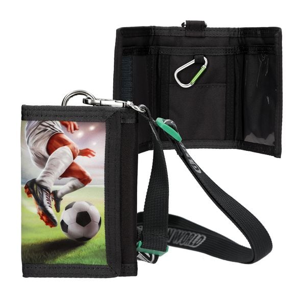Produktbild: Action World Portemonnaie mit Lanyard Fussball