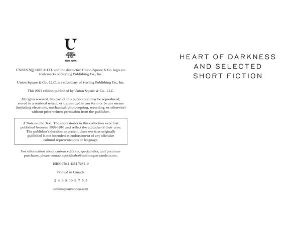 Produktbild: Heart of Darkness and Selected Short Fiction