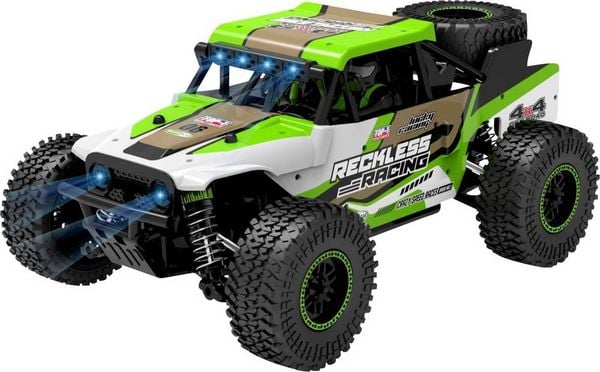 Produktbild: Absima Rock Racer Reckless Gr&uuml;n Brushed 1:20 RC Modellauto Elektro Truggy Allradantrieb (4WD) RtR 2,4 GHz