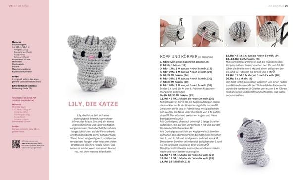 Produktbild: Die Mini-Amigurumi-H&auml;kelschule