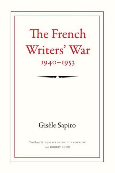 Produktbild: The French Writers' War, 1940-1953
