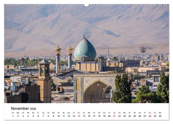Produktbild: Der Iran - Zauber des Orients (hochwertiger Premium Wandkalender 2026 DIN A2 quer), Kunstdruck in Hochglanz