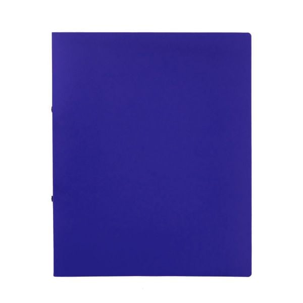 Produktbild: Idena Ringbuch aus Kunststoff 2 Ringe blau DIN A4 R&uuml;ckenbreite 2cm