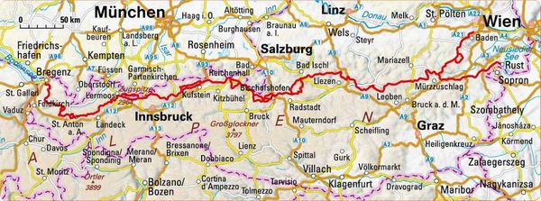 Produktbild: ROTHER Wanderf&uuml;hrer Nordalpenweg E4 Alpin Wien / Rust &ndash; Bregenz