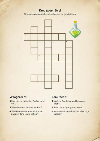 Produktbild: Mein zauberhafter R&auml;tselblock f&uuml;r Harry Potter-Fans &ndash; Finde die Eule!