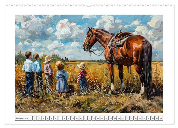 Produktbild: Facetten des alten Landlebens (Wandkalender 2026 DIN A2 quer), CALVENDO Monatskalender