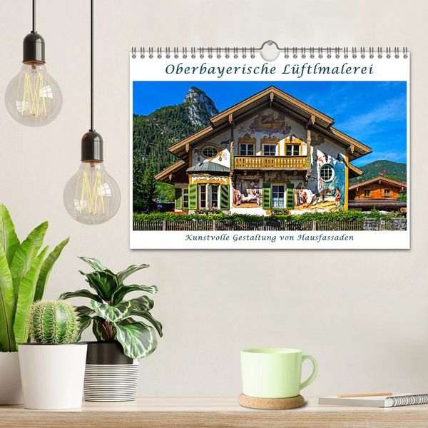 Produktbild: Oberbayerische L&uuml;ftlmalerei (Wandkalender 2026 DIN A4 quer), CALVENDO Monatskalender