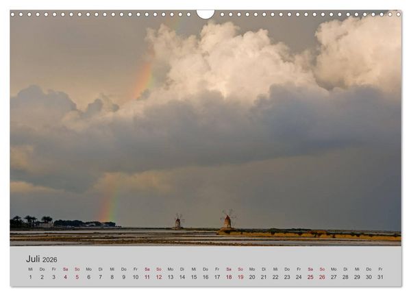 Produktbild: Sizilien 2026 (Wandkalender 2026 DIN A3 quer), CALVENDO Monatskalender