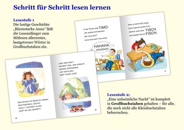 Produktbild: Duden Leseprofi &ndash; Mein dickes Buch zum Lesenlernen: In 4 Stufen zum Leseerfolg