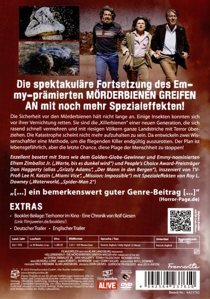 Produktbild: Killerbienen II - Die M&ouml;rderbienen greifen wieder an (Terror aus den Wolken / Terror Out of the Sky) (Filmjuwelen)
