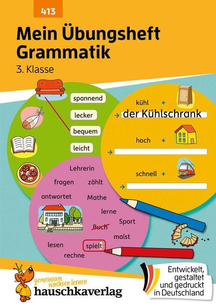 Produktbild: Mein &Uuml;bungsheft Grammatik 3. Klasse