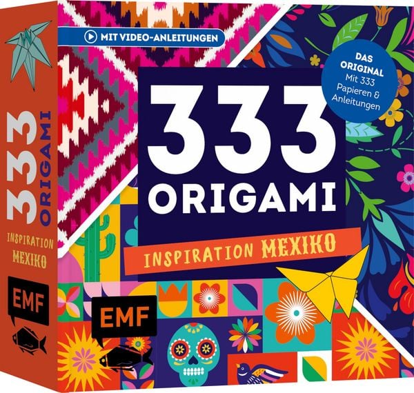 333 Origami – Inspiration Mexiko, Taschenbuch von , Edition Michael Fischer / EMF Verlag, 978-3-7459-3160-0