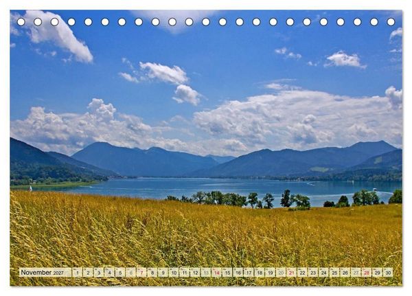 Produktbild: Kurort Bad Wiessee (Tischkalender 2027 DIN A5 quer), CALVENDO Monatskalender