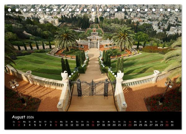 Produktbild: Israel - eindrucksvoll, anders, sch&ouml;n! (Tischkalender 2026 DIN A5 quer), CALVENDO Monatskalender
