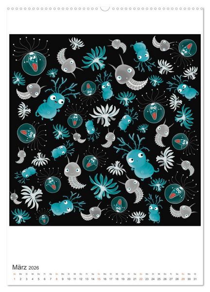 Produktbild: SAVE OUR OCEANS - Ursprung allen Lebens (hochwertiger Premium Wandkalender 2026 DIN A2 hoch), Kunstdruck in Hochglanz