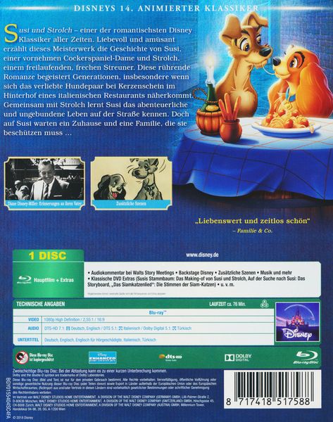 Produktbild: Susi und Strolch - Disney Classics
