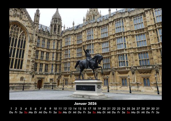 Produktbild: London 2026 Fotokalender DIN A3