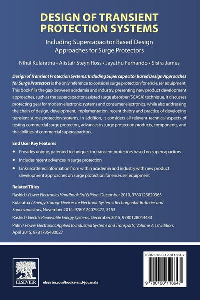 Produktbild: Kularatna, N: Design of Transient Protection Systems