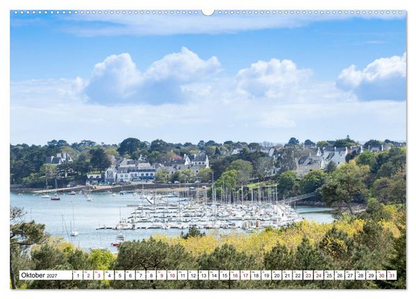 Produktbild: Hausbooturlaub Frankreich - Bretagne (Wandkalender 2027 DIN A2 quer), CALVENDO Monatskalender