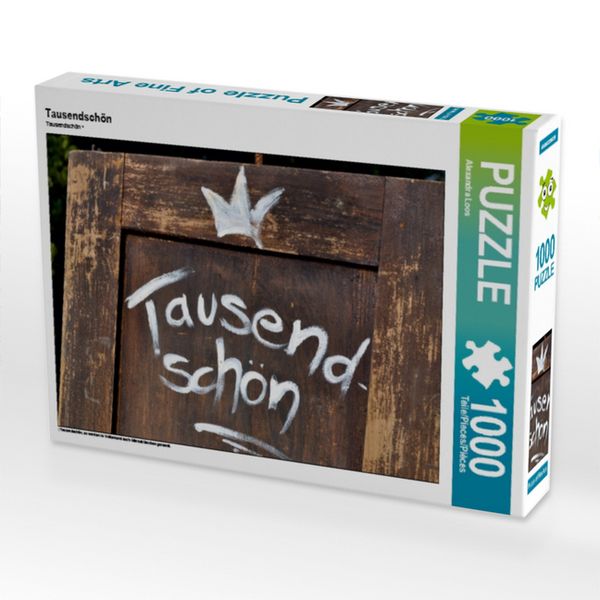 Produktbild: CALVENDO Puzzle Tausendsch&ouml;n | 1000 Teile Lege-Gr&ouml;&szlig;e 64x48cm Foto-Puzzle f&uuml;r gl&uuml;ckliche Stunden