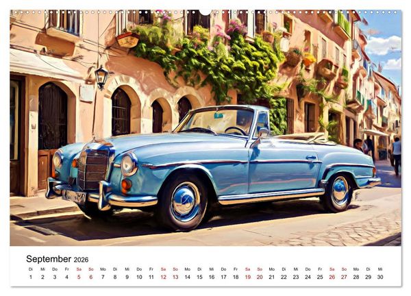 Produktbild: Surreale Autofreuden (hochwertiger Premium Wandkalender 2026 DIN A2 quer), Kunstdruck in Hochglanz