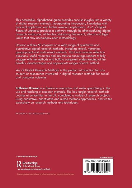 Produktbild: A-Z of Digital Research Methods