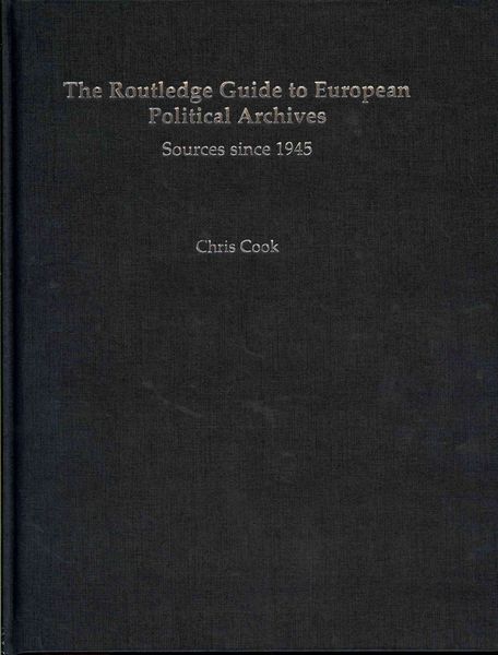 Produktbild: The Routledge Guide to European Political Archives