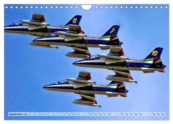 Produktbild: Flugschau - frei sein (Wandkalender 2026 DIN A4 quer), CALVENDO Monatskalender