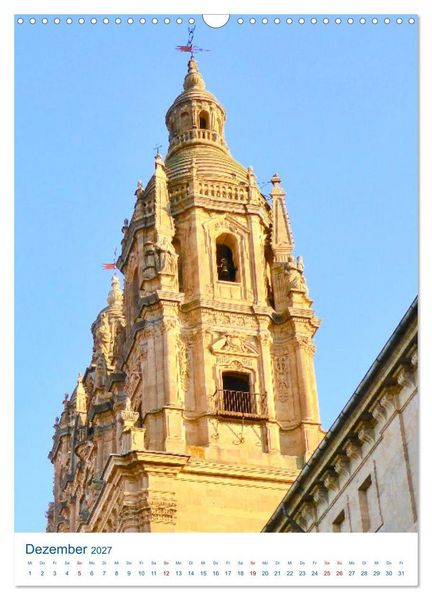Produktbild: Salamanca. Die goldene Stadt am Tormes (Wandkalender 2027 DIN A3 hoch), CALVENDO Monatskalender