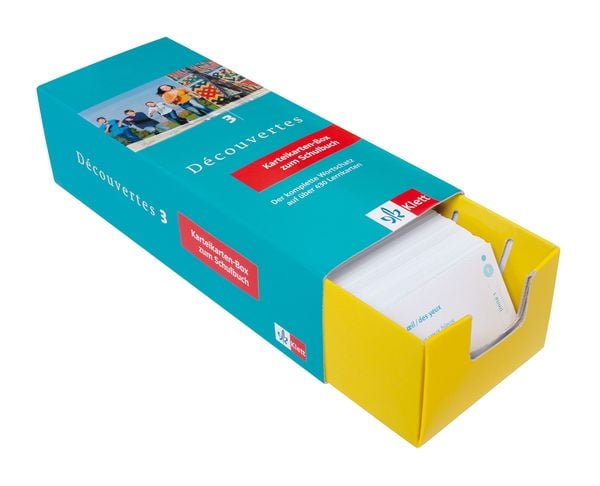 Produktbild: D&eacute;couvertes 3 - Vokabel-Lernbox zum Sch&uuml;lerbuch