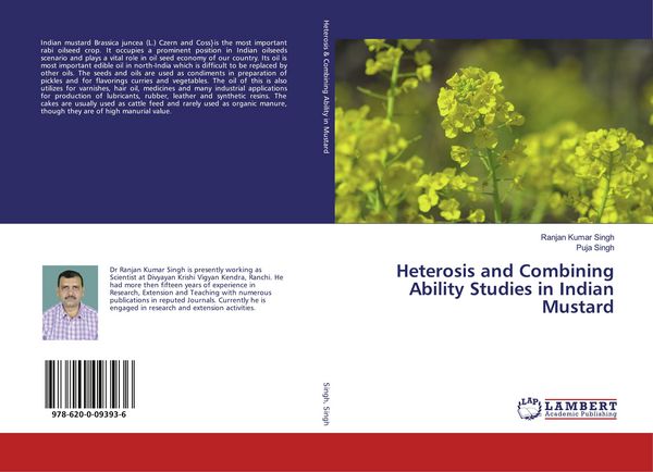 Produktbild: Heterosis and Combining Ability Studies in Indian Mustard