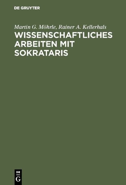 Produktbild: Wissenschaftliches Arbeiten mit SOKRATARIS