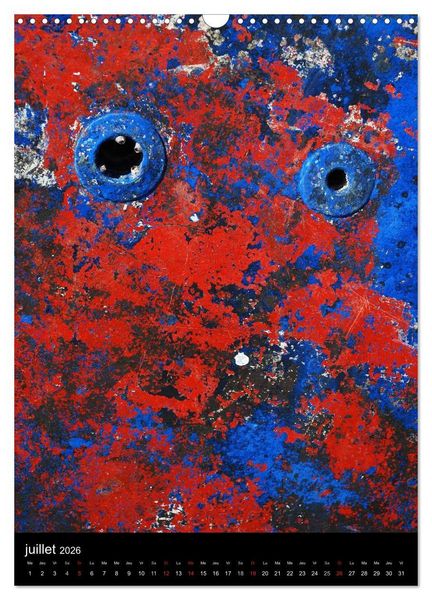 Produktbild: Les couleurs du temps sur le bois (Calendrier mural 2026 DIN A3 horizontal), CALVENDO calendrier mensuel