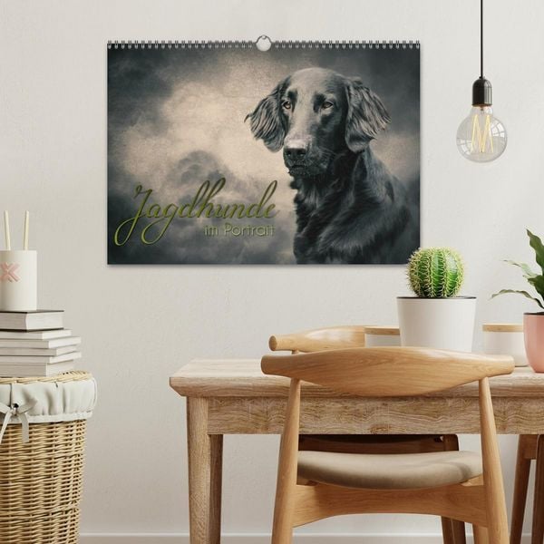 Produktbild: Jagdhunde im Portrait (Wandkalender 2026 DIN A3 quer), CALVENDO Monatskalender