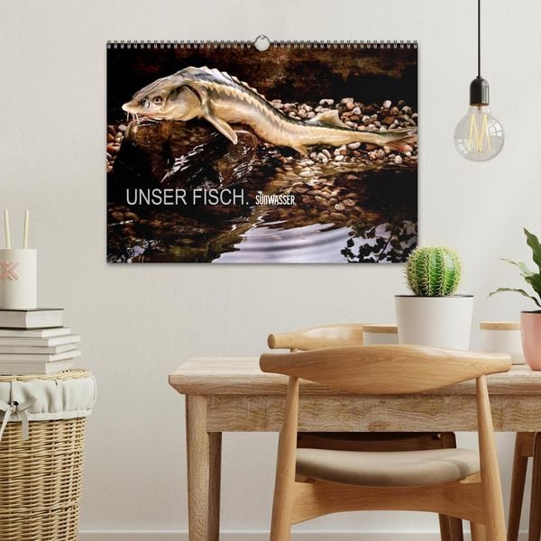 Produktbild: UNSER FISCH. S&Uuml;&szlig;WASSER. (Wandkalender 2026 DIN A3 quer), CALVENDO Monatskalender