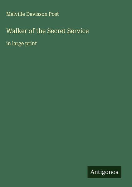 Produktbild: Walker of the Secret Service