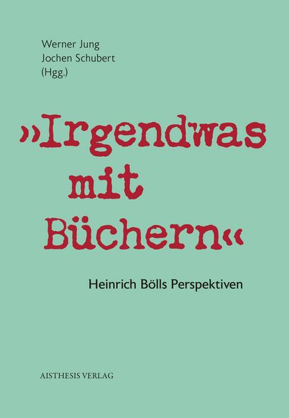 'Irgendwas mit Büchern'; Paperback von , Aisthesis, 978-3-8498-2088-6