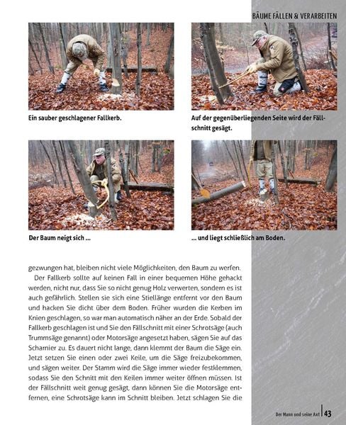 Produktbild: Der Mann und seine Axt: Bau &ndash; Handhabung &ndash; Pflege