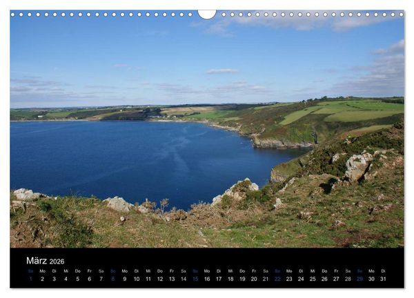 Produktbild: Anblicke und Ausblicke in Cornwall (Wandkalender 2026 DIN A3 quer), CALVENDO Monatskalender