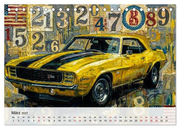 Produktbild: Steroide auf vier R&auml;dern (Tischkalender 2027 DIN A5 quer), CALVENDO Monatskalender