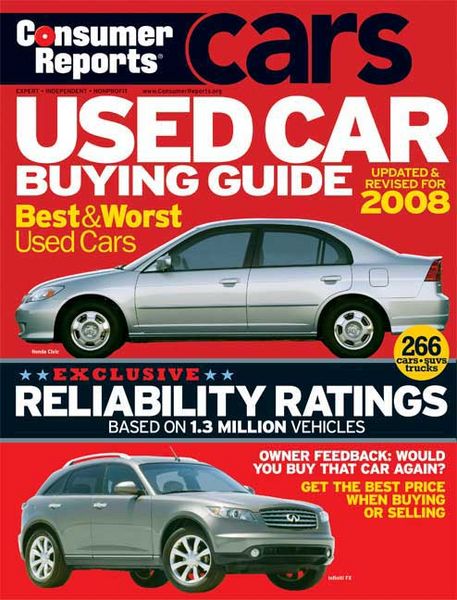 Produktbild: Consumer Reports Used Car Buying Guide