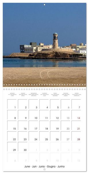 Produktbild: Oman, country of deserts (Wall Calendar 2026 12 &times; 12 Inch) CALVENDO 12 Month Wall Calendar