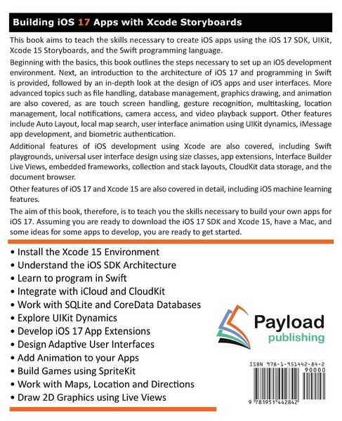 Produktbild: Building iOS 17 Apps with Xcode Storyboards