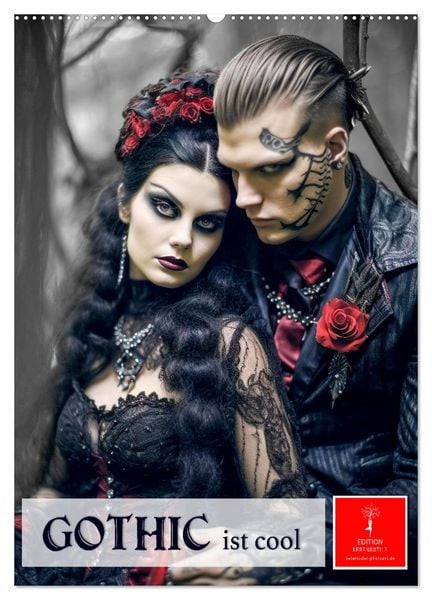 Produktbild: Gothic ist cool (Wandkalender 2026 DIN A2 hoch), CALVENDO Monatskalender