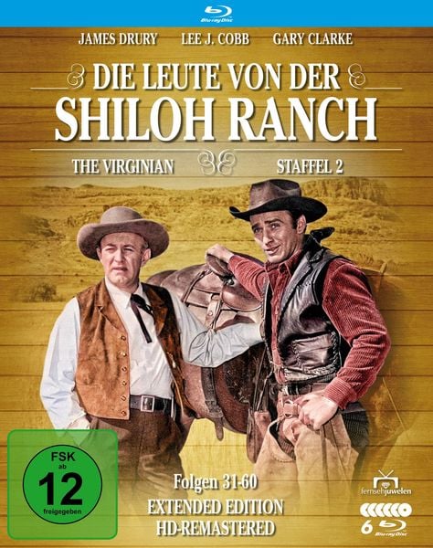 Produktbild: Die Leute von der Shiloh Ranch - Staffel 2 (HD-Remastered) (Fernsehjuwelen) [6 BRs]