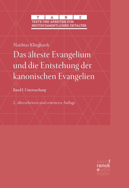 Produktbild: Das &auml;lteste Evangelium und die Entstehung der kanonischen Evangelien