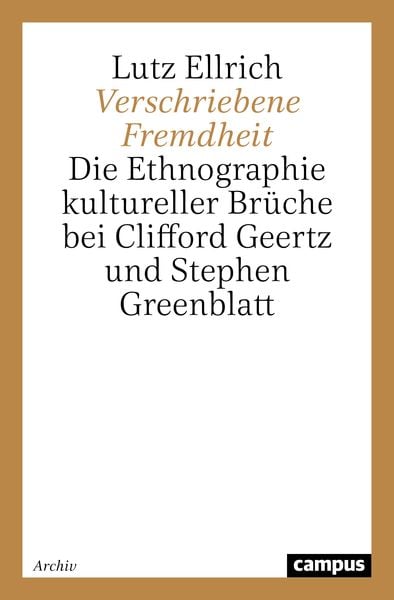 Produktbild: Verschriebene Fremdheit